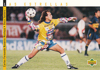 Carlos Fernando Navarro Montoya Boca Juniors 1995 Upper Deck Futbol Argentina Las Estrellas #164
